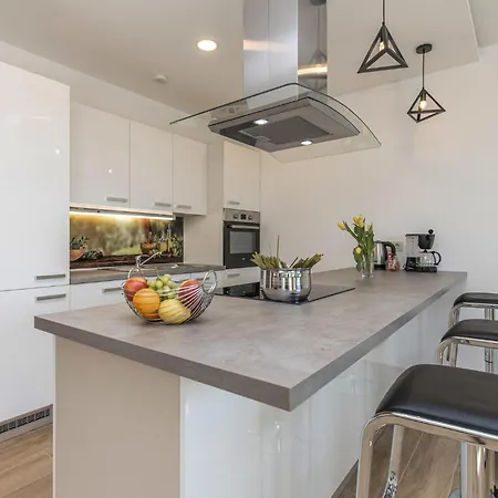 Apartment Stunning In Kostrena With Kitchen