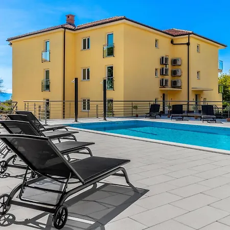 Apartment Stunning In Kostrena With Kitchen